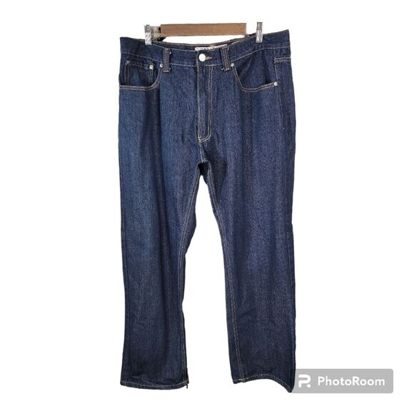 PJ Mark Premium Dark Denim Straight Leg Mens Size 38/32 - Picture 1 of 12